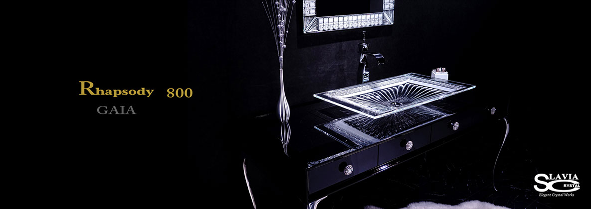Rhapsody 800,Crystal Sinks,Washbasins,