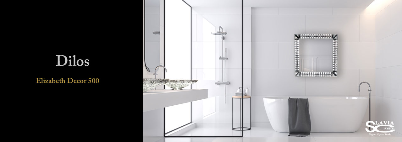 スラヴィアクリスタル：ディロス：高級洗面ボウル：高級洗面器：手洗い器：おしゃれ：美しい：クラッシック：豪華：ゴージャス：