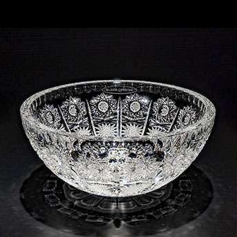 スラヴィアクリスタル　ミミ　クラッシック　エリザベス 210洗面ボウル　｜クリスタル｜ガラス｜手洗器｜手洗いボウル｜洗面器｜小型｜コンパクト｜トイレ｜玄関｜スペース｜デザイン｜おしゃれ｜豪華｜美しい｜スラビアクリスタル｜小さめ：｜