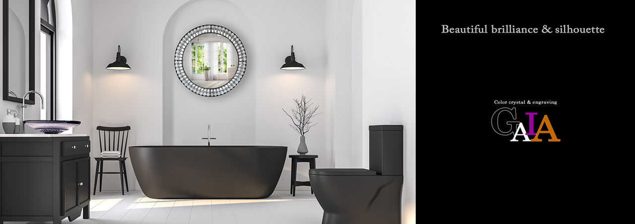 SLAVIA CRYSTAL　Dilos　GAIA  series（スラヴィアクリスタル）ディロス　ガイア　洗面ボウル　｜洗面器｜手洗器｜手洗いボウル｜おしゃれ｜豪華｜美しい｜ガラス｜ボウル｜最高級｜クリスタル｜