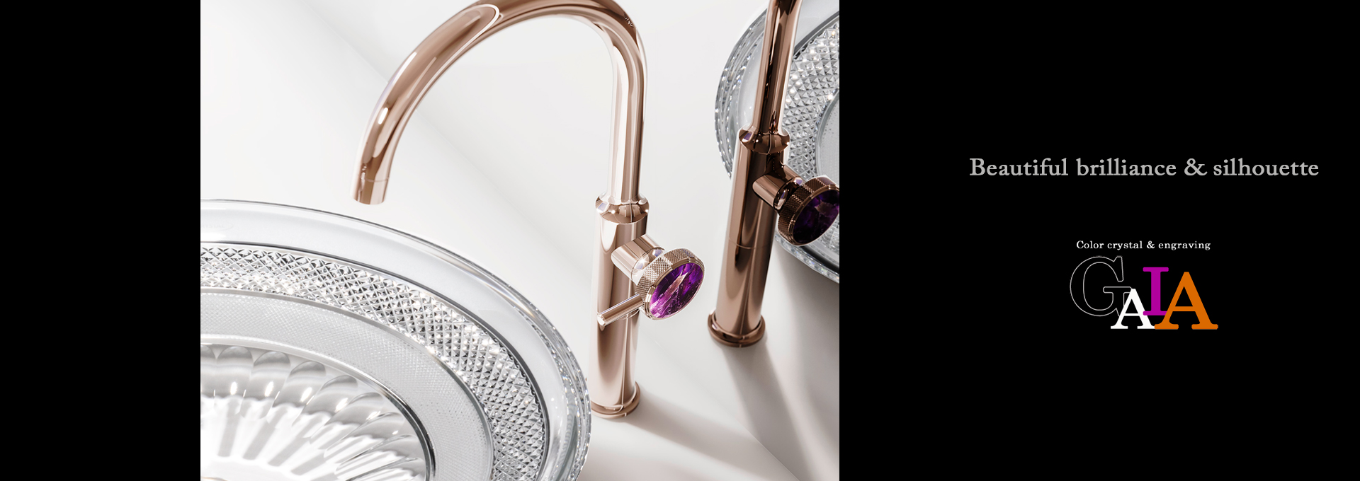 SLAVIA CRYSTAL　Dilos　GAIA  CLEAR（スラヴィアクリスタル）ディロス　ガイア　クリアーカラー洗面ボウル　｜洗面器｜手洗器｜手洗いボウル｜おしゃれ｜豪華｜美しい｜ガラス｜ボウル｜最高級｜クリスタル｜