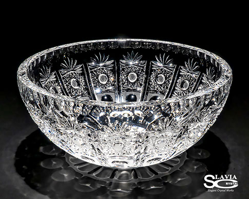 スラヴィアクリスタル　ミミ　クラッシック　ヴィクトリア 210洗面ボウル　｜クリスタル｜ガラス｜手洗器｜手洗いボウル｜洗面器｜小型｜コンパクト｜トイレ｜玄関｜スペース｜デザイン｜おしゃれ｜豪華｜美しい｜スラビアクリスタル｜小さめ：｜