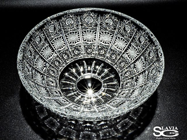 スラヴィアクリスタル　ミミ　クラッシック　エリザベス洗面ボウル　｜クリスタル｜ガラス｜手洗器｜手洗いボウル｜洗面器｜小型｜コンパクト｜トイレ｜玄関｜スペース｜デザイン｜おしゃれ｜豪華｜美しい｜スラビアクリスタル｜エリザベス｜