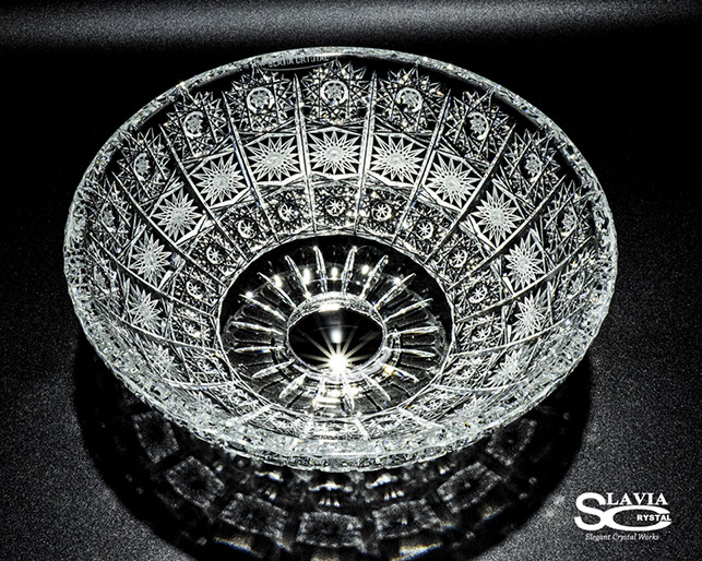 スラヴィアクリスタル　ミミ　クラッシック　エリザベス洗面ボウル　｜クリスタル｜ガラス｜手洗器｜手洗いボウル｜洗面器｜小型｜コンパクト｜トイレ｜玄関｜スペース｜デザイン｜おしゃれ｜豪華｜美しい｜スラビアクリスタル｜エリザベス｜