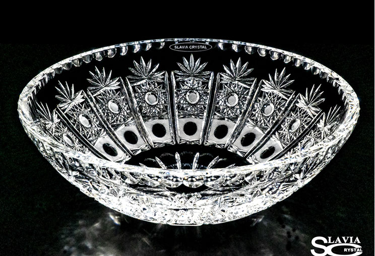 スラヴィアクリスタル　ミミ　クラッシック　ヴィクトリア洗面ボウル　｜クリスタル｜ガラス｜手洗器｜手洗いボウル｜洗面器｜小型｜コンパクト｜トイレ｜玄関｜スペース｜デザイン｜おしゃれ｜豪華｜美しい｜スラビアクリスタル｜ビクトリア｜