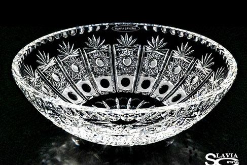 スラヴィアクリスタル　ミミ　クラッシック　ヴィクトリア洗面ボウル　｜クリスタル｜ガラス｜手洗器｜手洗いボウル｜洗面器｜小型｜コンパクト｜トイレ｜玄関｜スペース｜デザイン｜おしゃれ｜豪華｜美しい｜スラビアクリスタル｜ビクトリア｜