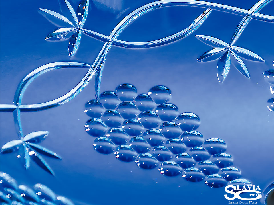 スラヴィアクリスタル　ミミ　クラッシック　ヴィネア洗面ボウル　｜クリスタル｜ガラス｜手洗器｜手洗いボウル｜洗面器｜小型｜コンパクト｜トイレ｜玄関｜スペース｜デザイン｜おしゃれ｜豪華｜美しい｜スラビアクリスタル｜小さめ：｜