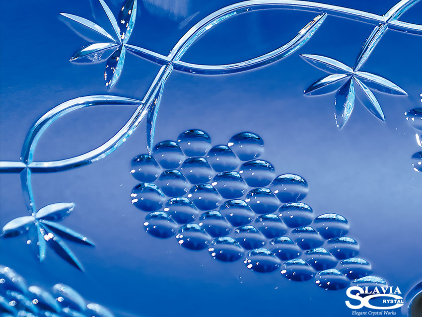 スラヴィアクリスタル　ミミ　クラッシック　ヴィネア洗面ボウル　｜クリスタル｜ガラス｜手洗器｜手洗いボウル｜洗面器｜小型｜コンパクト｜トイレ｜玄関｜スペース｜デザイン｜おしゃれ｜豪華｜美しい｜スラビアクリスタル｜小さめ：｜