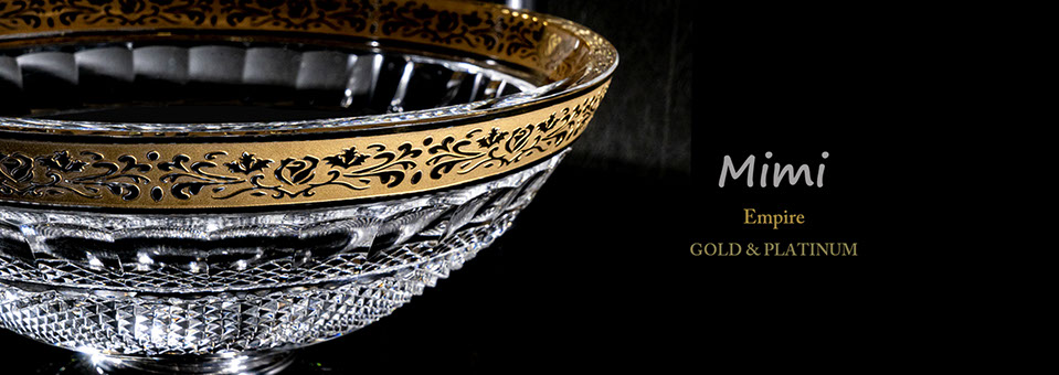 スラヴィアクリスタル　ミミ　エンパイアークリスタル洗面ボウル　｜クリスタル｜ガラス｜手洗器｜手洗いボウル｜洗面器｜小型｜コンパクト｜トイレ｜玄関｜スペース｜デザイン｜おしゃれ｜豪華｜美しい｜スラビアクリスタル｜小さめ｜